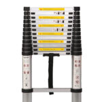 ESCALERA TELESCOPICA ALUMINIO EXTENSIBLE 2.6 METROS