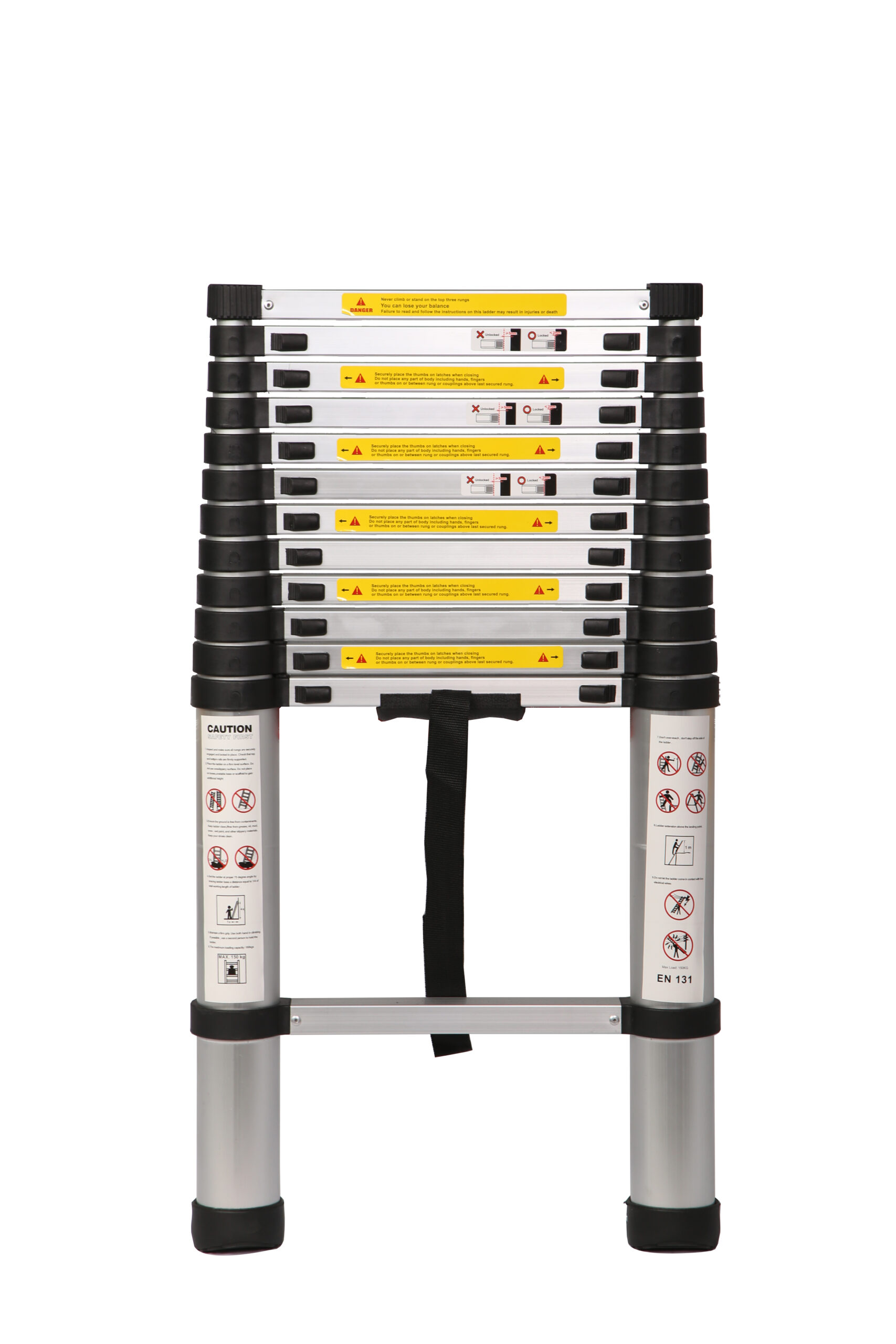 ESCALERA1 ESCALERA TELESCOPICA ALUMINIO EXTENSIBLE 3.2 METROS - Image 1